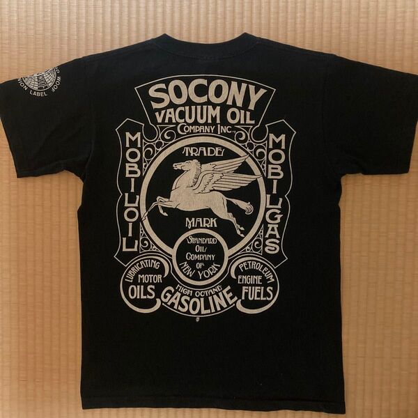 WARP AND WOOF ホットロッド モーターサイクル ロック Tシャツ バックプリント 男女兼用 半袖 tシャツ