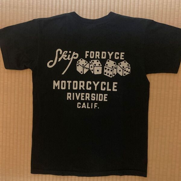 ホットロッド モーターサイクル ロック Tシャツ バックプリント 男女兼用 半袖 tシャツ