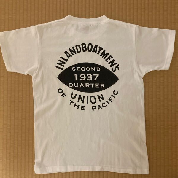 WARP AND WOOF ホットロッド モーターサイクル ロック Tシャツ バックプリント 男女兼用 半袖 tシャツ