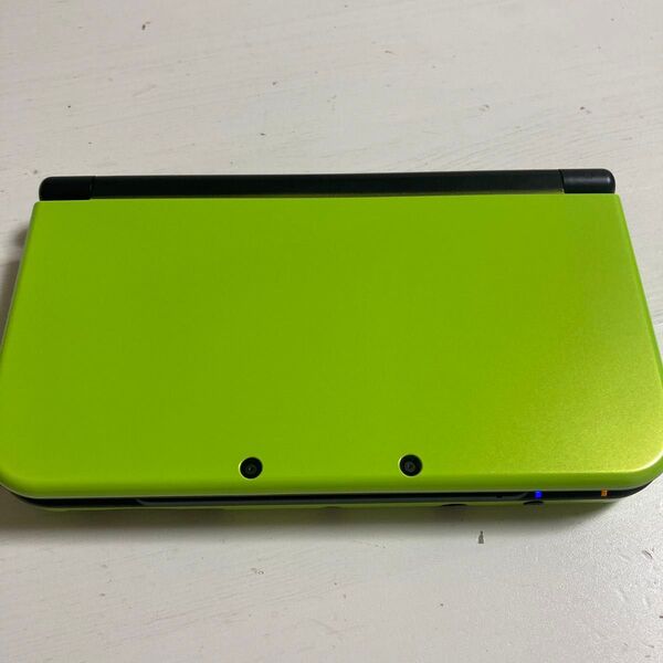 newニンテンドー3DSLL ライム×ブラック 初期化済 ソフト多数セット