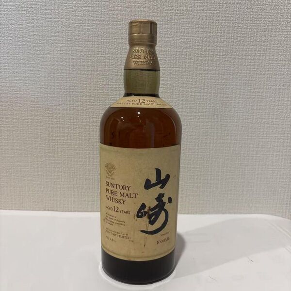 サントリー ピュアモルト ウイスキー 山崎12年 1000ml 古酒 SUNTORY YAMAZAKI ニッカ