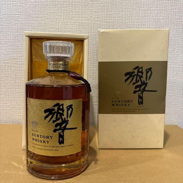 サントリーウイスキー 響 ゴールドラベル 箱付き 未開封 SUNTORY WHISKY HIBIKI 古酒(2)