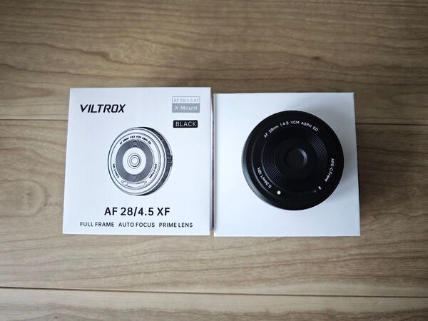 VILTROX AF 28mm F4.5 富士フイルム FUJIFILM XF ブラック Xマウント