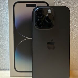 iPhone 14 Pro 128GB スペースブラック SIMフリー 付属の箱 付属のケーブル
