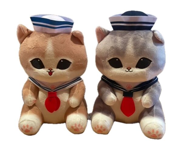 モフサンド mofusand セーラーにゃん BIGぬいぐるみ 2個セット 【新品未使用タグ付き】
