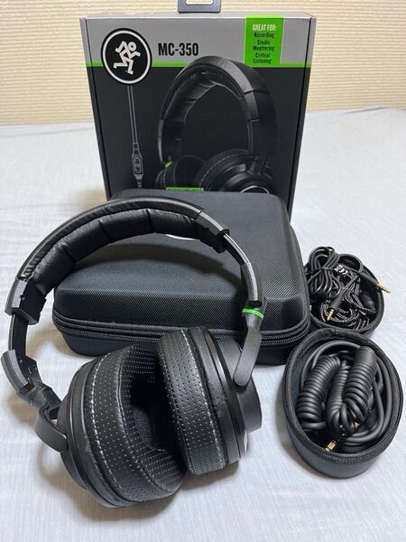 MACKIE MC-350 ヘッドホン(交換用イヤーパッド付属)