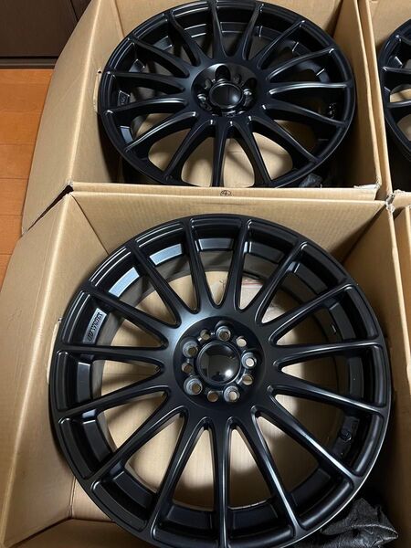 WORK 18インチ (2本)7.5J +50 P.C.D100 5穴