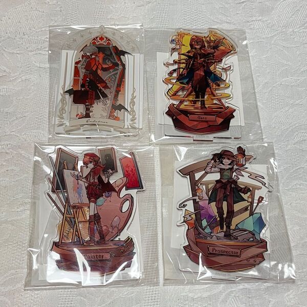 第五人格 アクリルスタンド 納棺師 占い師 探鉱者 画家