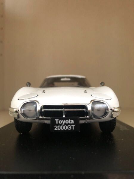 国産名車コレクション トヨタ 2000GT ミニカー ホワイト