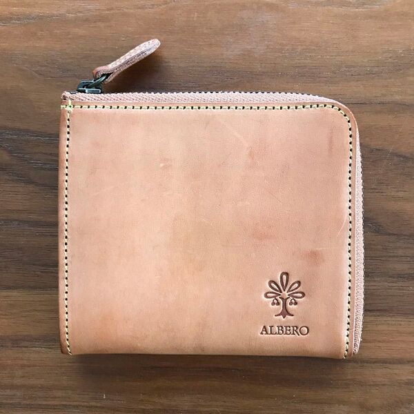 ALBERO アルベロ レザー 財布 L字ファスナー