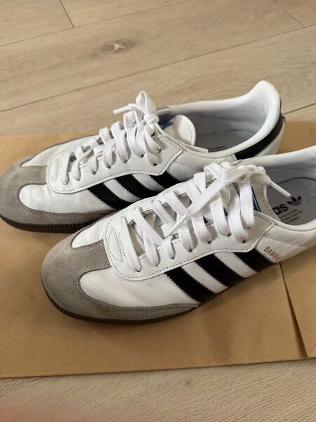 adidasサンバホワイト
