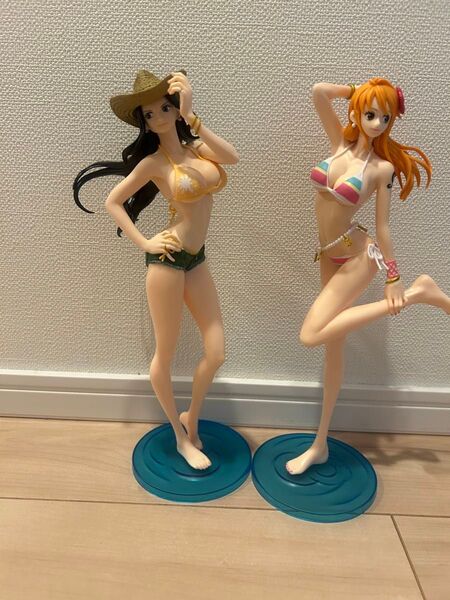 GLITTER & GLAMOURS 水着 ナミ ニコロビンフィギュア セット ワンピース
