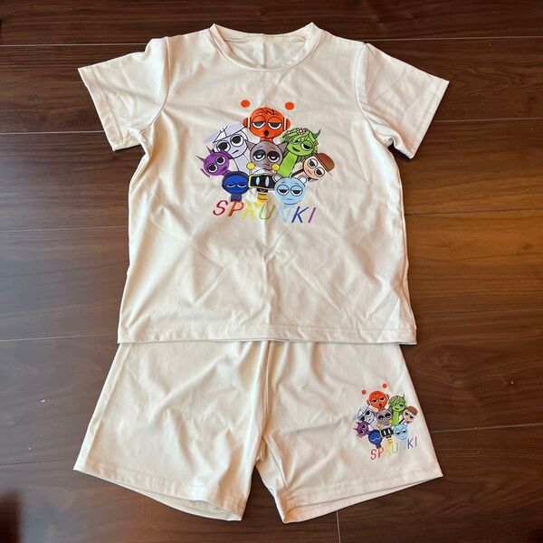 スプランキーせ セットアップ 半袖Tシャツ ハーフパンツ 130