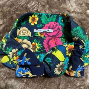 ca4la CA4LA カシラ ターバン 総花柄ターバン リボンターバン