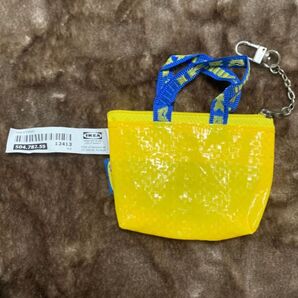 未使用 IKEA イケア クノーリグ イエロー KNOLIG キーホルダー型