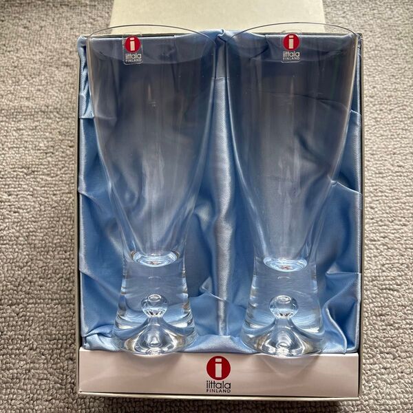 イッタラ iittala タピオ ゴブレット ビアグラス グラス ペア