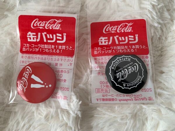 コカコーラ缶バッジ