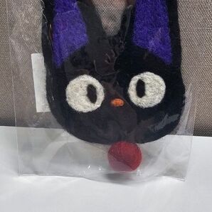【新品】魔女の宅急便 ハンドメイド 羊毛コースター ジジ