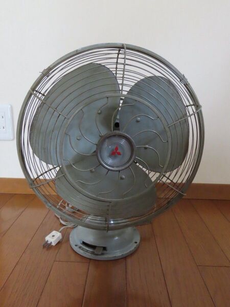 扇風機 昭和レトロ アンティーク 三菱 当時物 FAN ELECTRIC A.C.ELECTRIC FAN