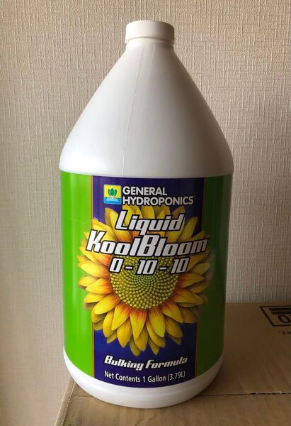 (PK剤) GH Liquid KoolBloom 液体肥料 植物活性剤 3.78L 新品未使用