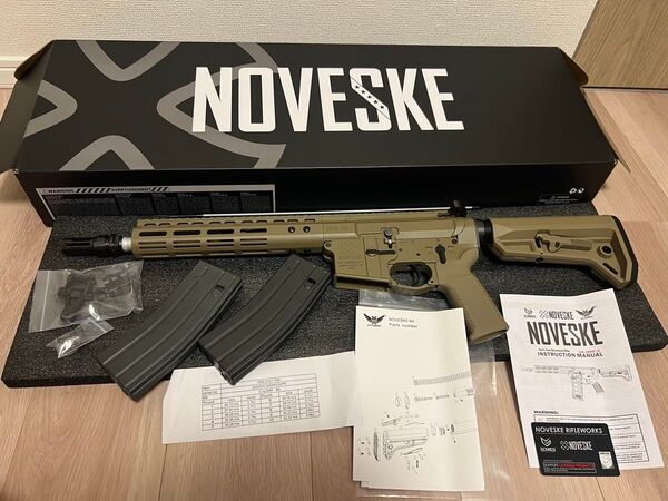 EMG/DE Airsoft NOVESKE N4 10.5inch ガスブローバックライフル FDE