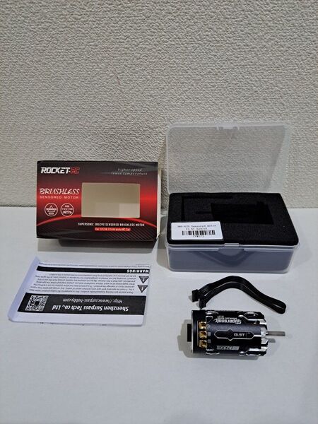 ROCKET-RC/F104★380ブラシレスモーター★センサード/ロケットRC/トゥエルブ/DD/1/12/プロ10/13.5T