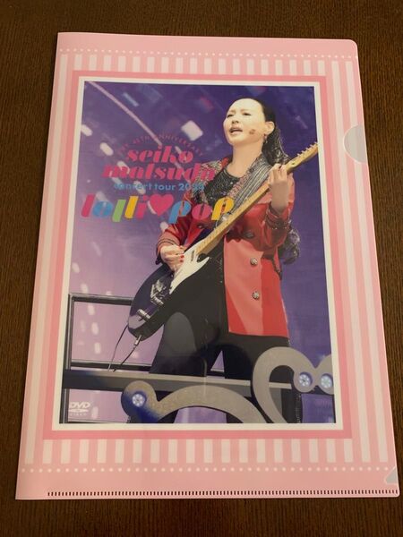 松田聖子 タワレコ特典クリアファイル
