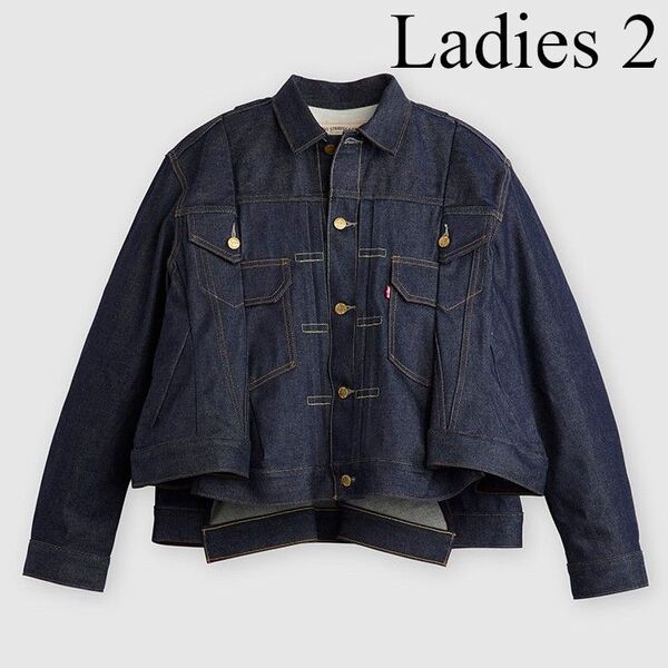 SACAI x Levi's レディース デニムジャケット 2 サカイ リーバイス Women's Denim Gジャン