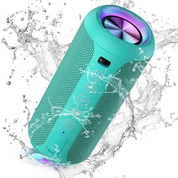 ワイヤレス スピーカー Bluetooth 高音質Hi-Fi 防水 IPX7 縦置き 横置き