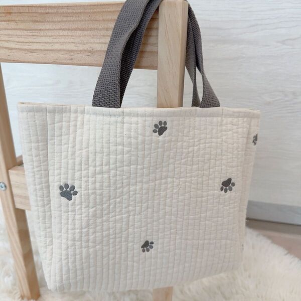 *ハンドメイド* トートバッグ お散歩バッグ
