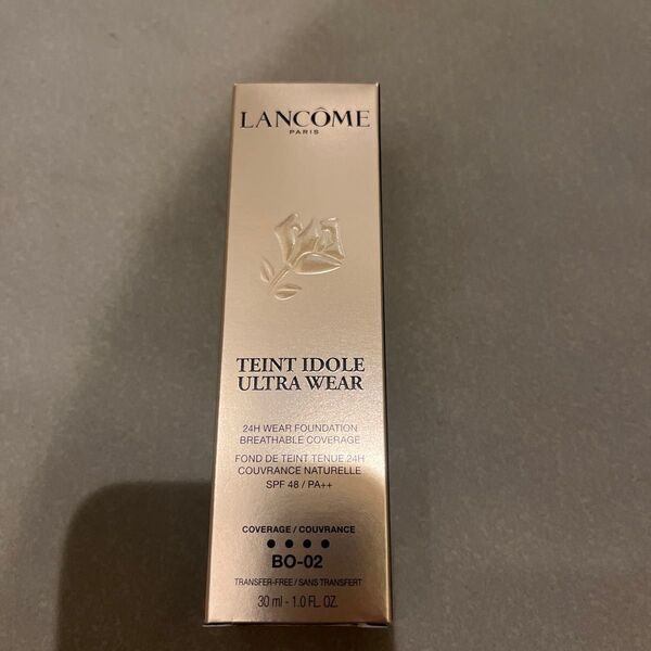 LANCOMEタンイドル ウルトラウェア リキッド ファンデ N BO-02 新品未使用