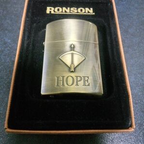 RONSON オイルライター HOPE ゴールド 未使用