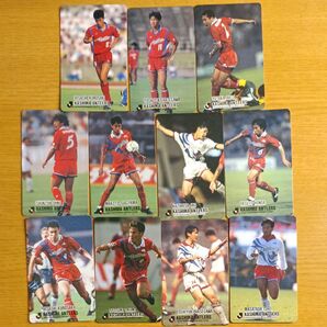 カルビーJリーグチップス1993 鹿島アントラーズ11枚 秋田豊