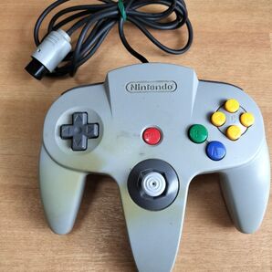 ニンテンドー64 コントローラー グレージャンク品