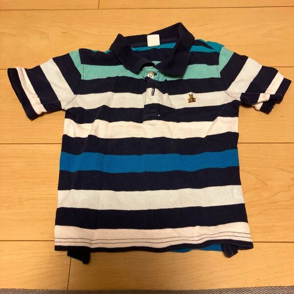 GAP ボーダー柄ポロシャツ