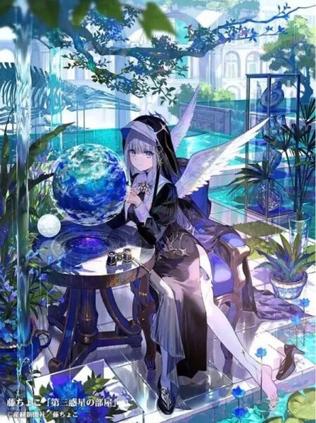 絵師100人展 13 複製原画 藤ちょこ 第三惑星の部屋