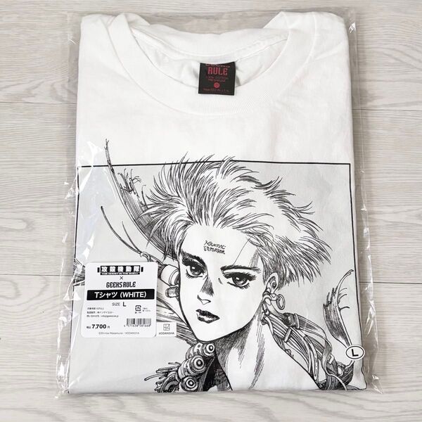士郎正宗の世界展 攻殻機動隊 geeks rule Tシャツ L