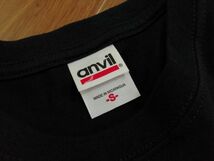 kkyj3924 ■ anvil ■ アンビル Tシャツ カットソー トップス 半袖 コットン 黒 S_画像9