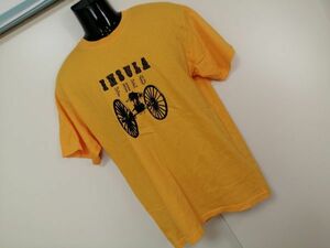 kkyj3966 ■ insula ■ anvil Tシャツ カットソー トップス 半袖 コットン 黄色 イエロー M