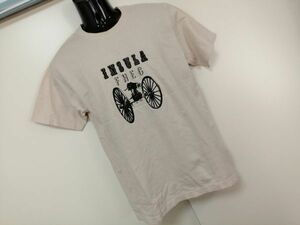 kkyj3970 ■ insula ■ anvil Tシャツ カットソー トップス 半袖 コットン ベージュ M