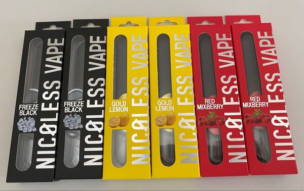 NICOLESS VAPE ニコレス ベイプ 6個