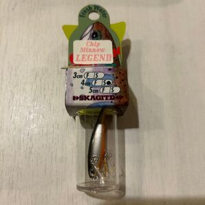 スカジットデザインズ チップミノーレジェンド Chip Minnow Legend 40mm S