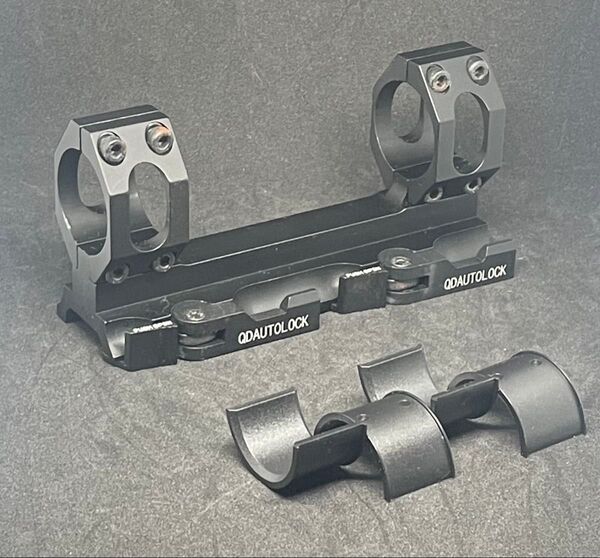 ANS Optical QD ワンピース スコープマウント1インチ/30mm(アメリカンディフェンス社タイプ 20mmレイル対応)