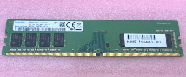 Samsung M378A1K43CB2-CTD■PC4-21300/DDR4-2666 DDR4 UDIMM 8GB 動作品