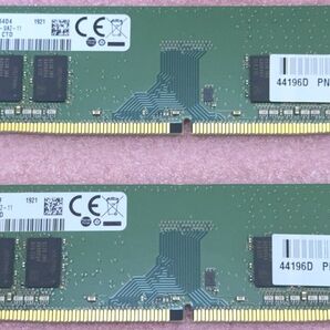 Samsung M378A1K43CB2-CTD 2枚★PC4-21300/DDR4-2666 UDIMM 16GB@8GB