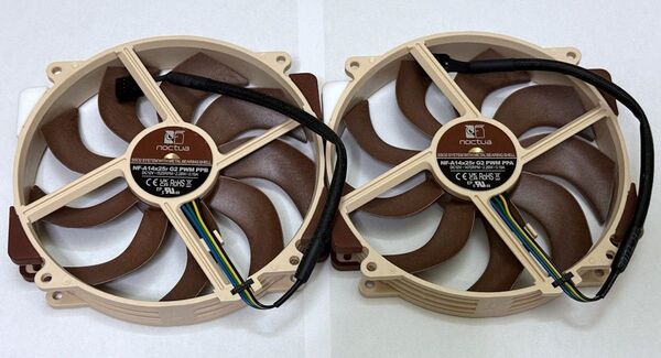noctua NF-A14x25r G2 PWM Sx2-PP◆SSO2 140mm PWMファン x25 G2シリーズ x2個