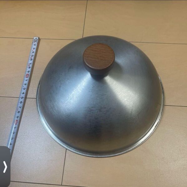 ステンレス製ドーム型鍋のふた 25cm