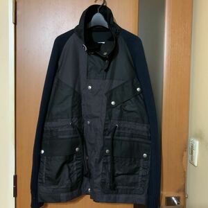  новый товар обычная цена 268400 иен [MAISON MARTIN MARGIELA 10]19S/S рукав вязаный WAX хлопок пальто Martin Margiela a-ti The naru внутренний стандартный товар 46