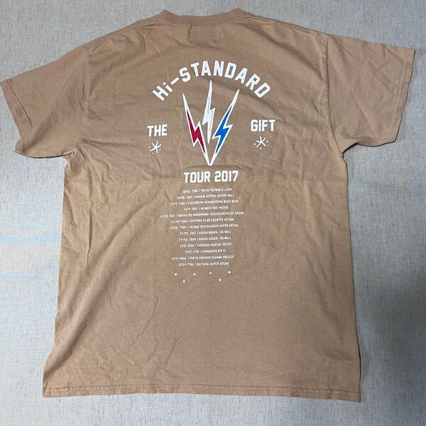 ハイスタンダード Hi-STANDARD TOUR ツアー 2017 Tシャツ ギフトツアー ken yokoyama 横山健