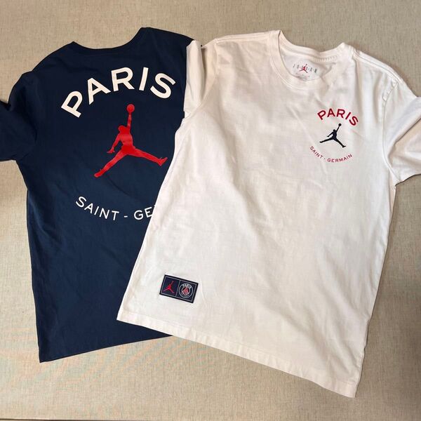 中古 NIKE JORDAN PSG Tシャツ ナイキ ジョーダン パリ サンジェルマン ホワイト コン